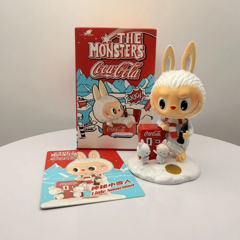 PopMart Labubu The Monsters Coca Cola Series Confirmed Figure - Little Snowman